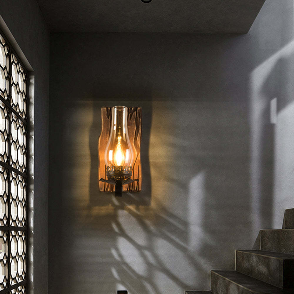 Vintage Candle Wall Lamp for Bedroom, Austin Style