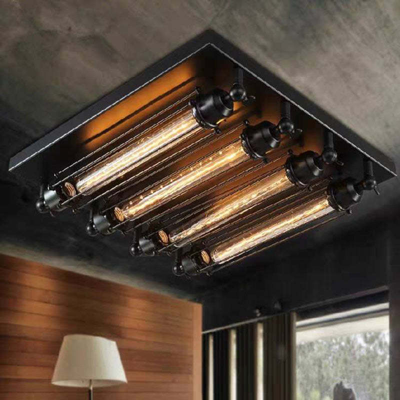 Alessio Vintage Flush Mount Ceiling Light