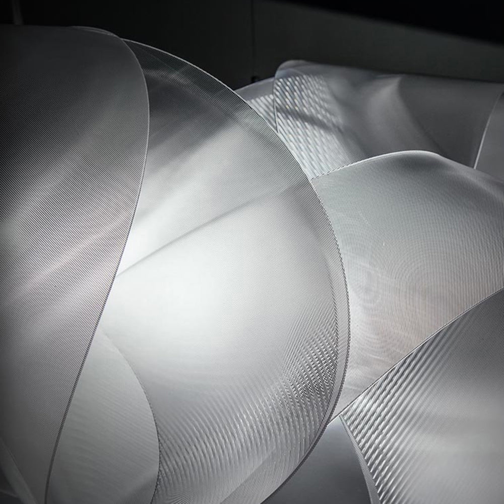 Silver Bella Flower Pendant Light - Modern acrylic lighting