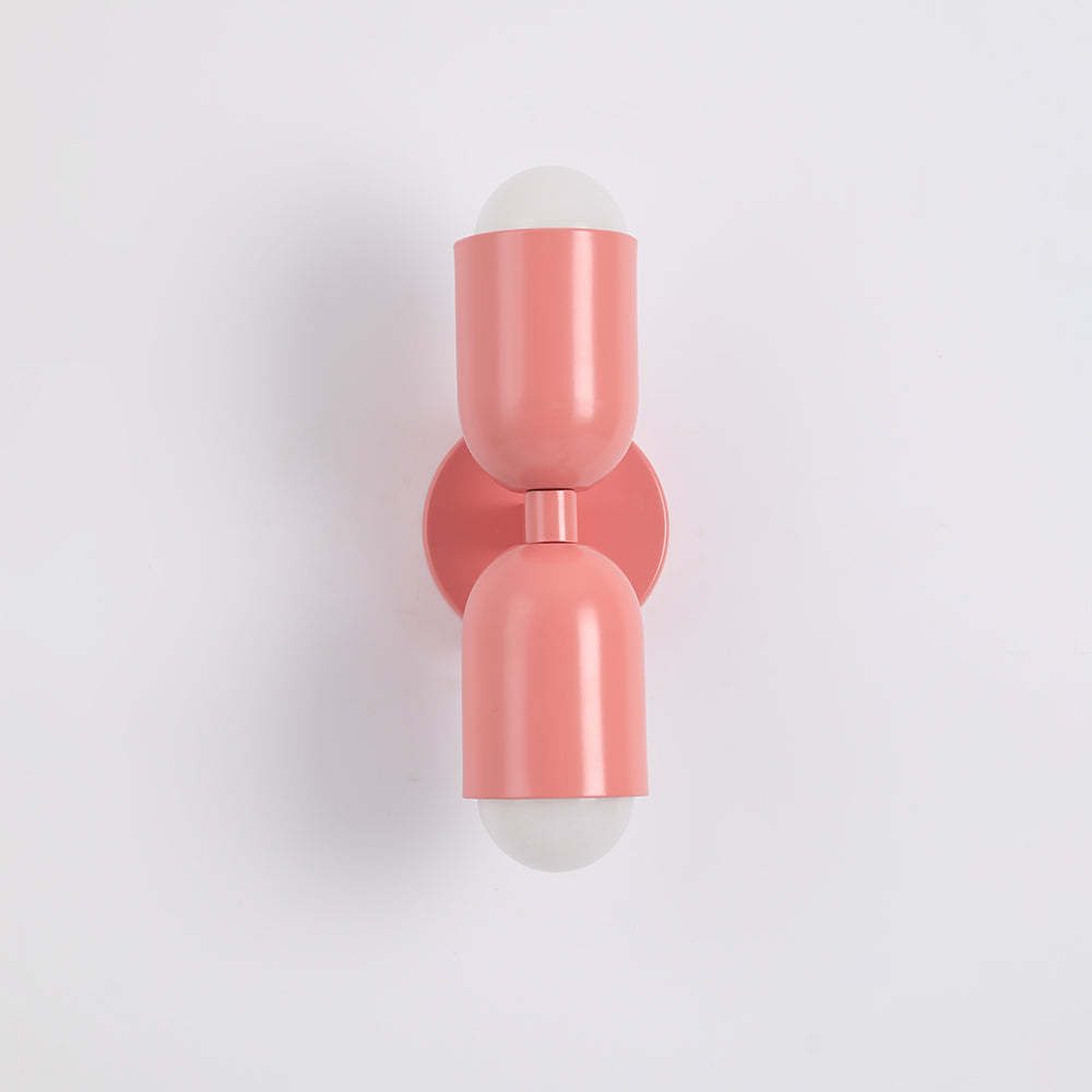 Pink Morandi Wall Lamp: Modern lighting fixture.