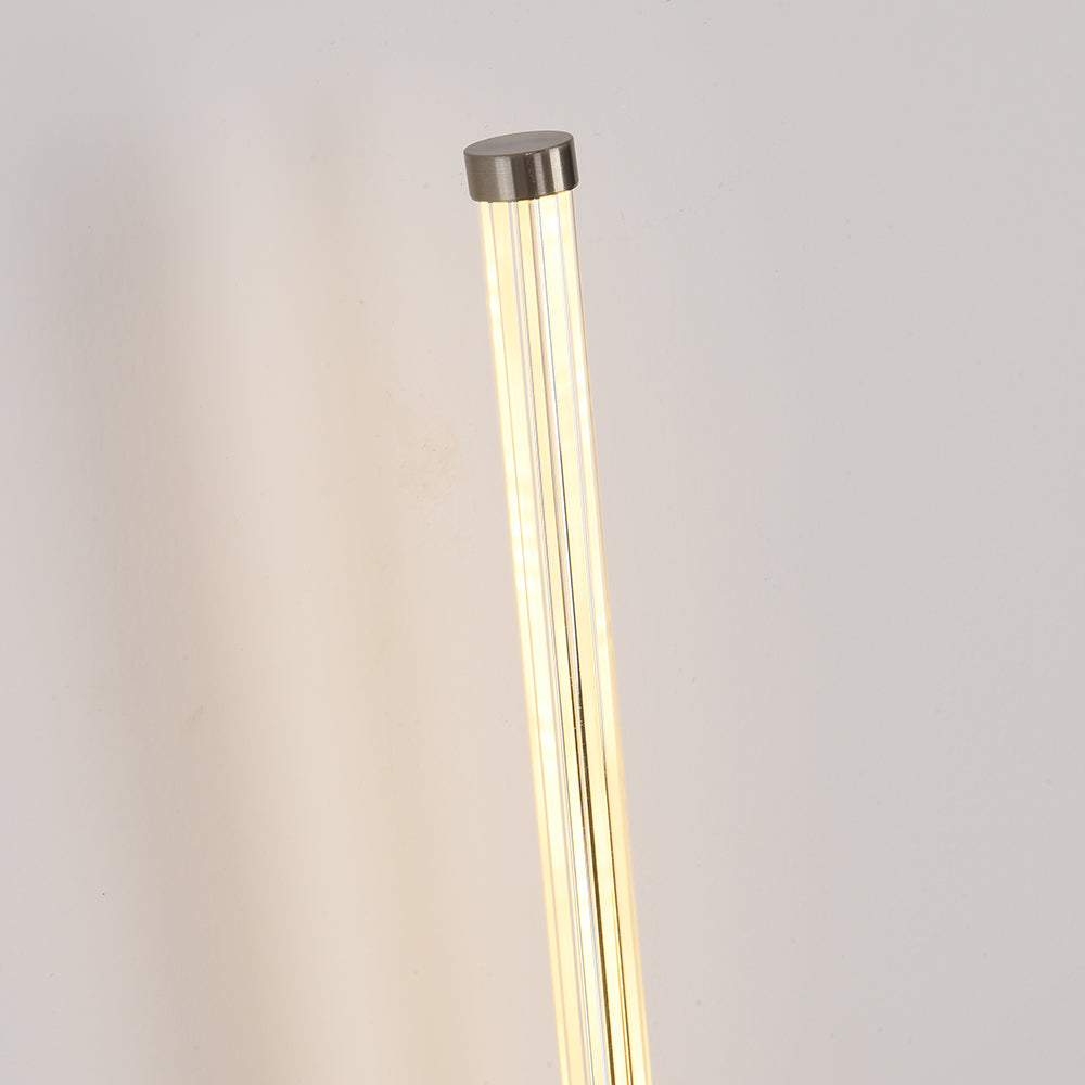 Edge Nickel Wall Lamp: Modern acrylic indoor lighting
