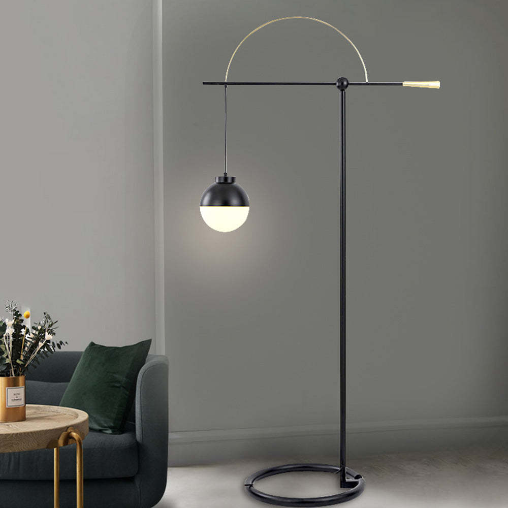 Valentina floor lamp in living room setting