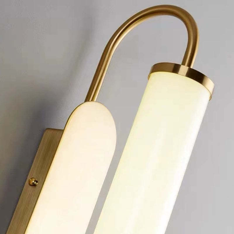 Quinn Decorative LED Wall Lamp - Metal & Acrylic, Warm Light