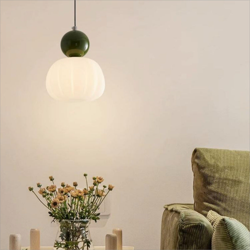 Morandi pendant light in bedroom setting