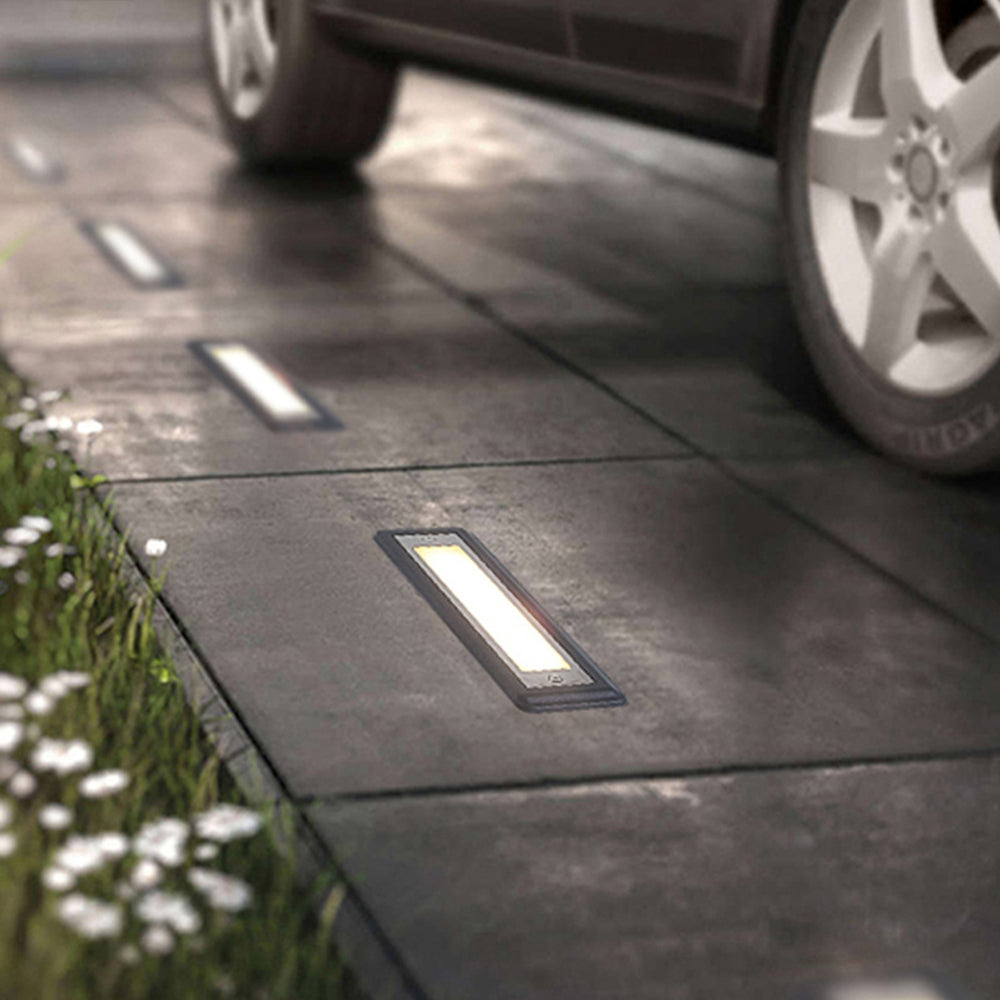 Orr LED Step Lights on outdoor path.