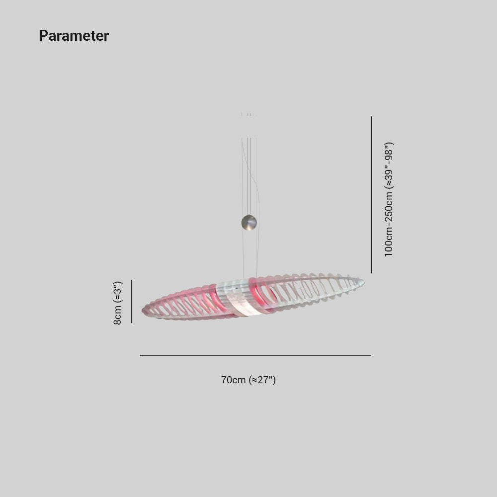 Eveline pendant light dimensions, modern lighting