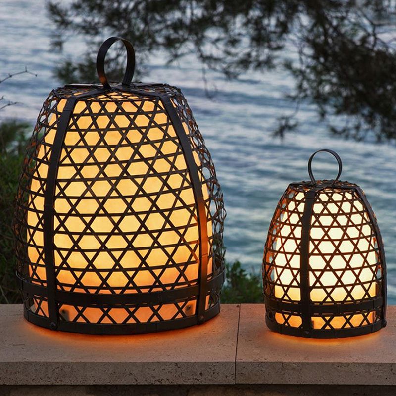 Metal cage floor lamps - Alessio style lighting