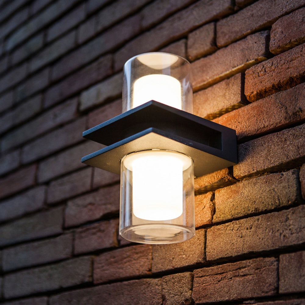 Orr Modern Outdoor Wall Lamp on Brick Wall