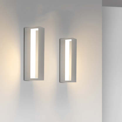Orr Modern Outdoor Wall Lamp - Illuminated, Vertical Installation