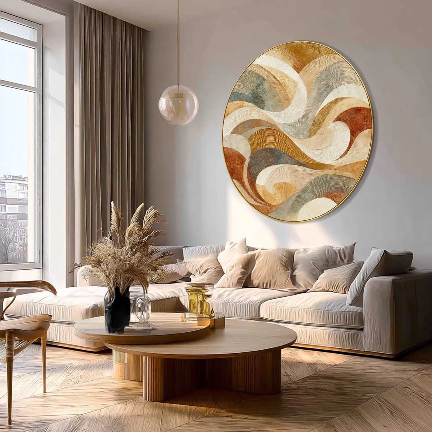 Round Wall Art #MS287