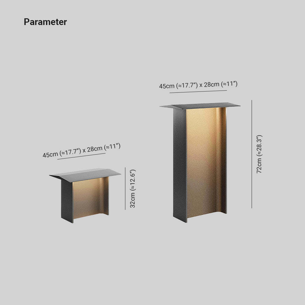 Orr Modern Path Light Dimensions, size details