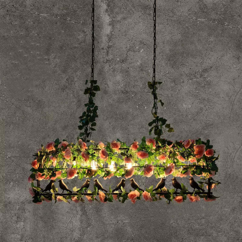 Alessio Blossom Pendant Light with Birds
