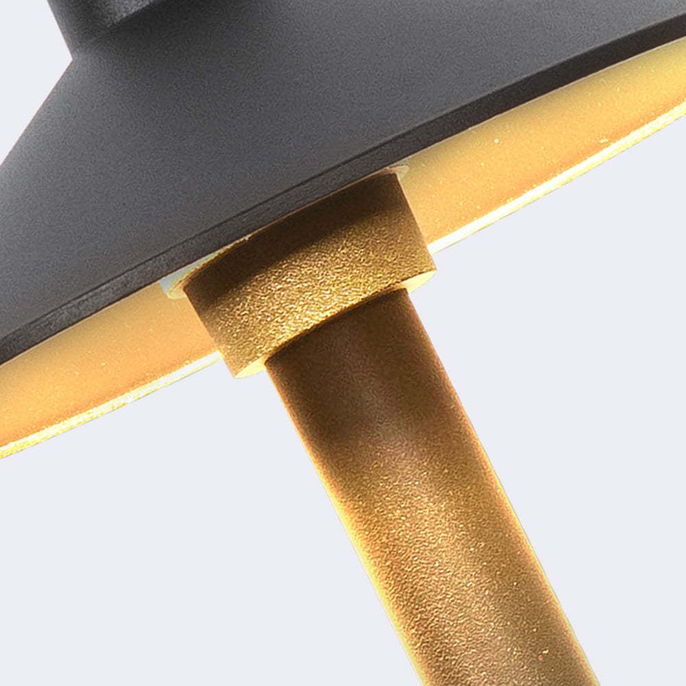 Carins path light, close-up of cap and post