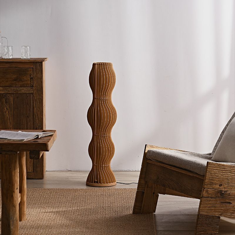 Ozawa Wooden Floor Lamp - Modern Living Room Lighting Ozawa Floor Lamp Unique Modern, Wooden Creative