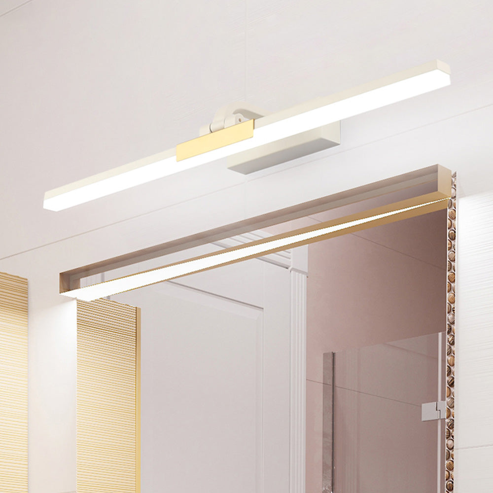 Modern Edge Vanity Wall Lamp above mirror, bathroom lighting