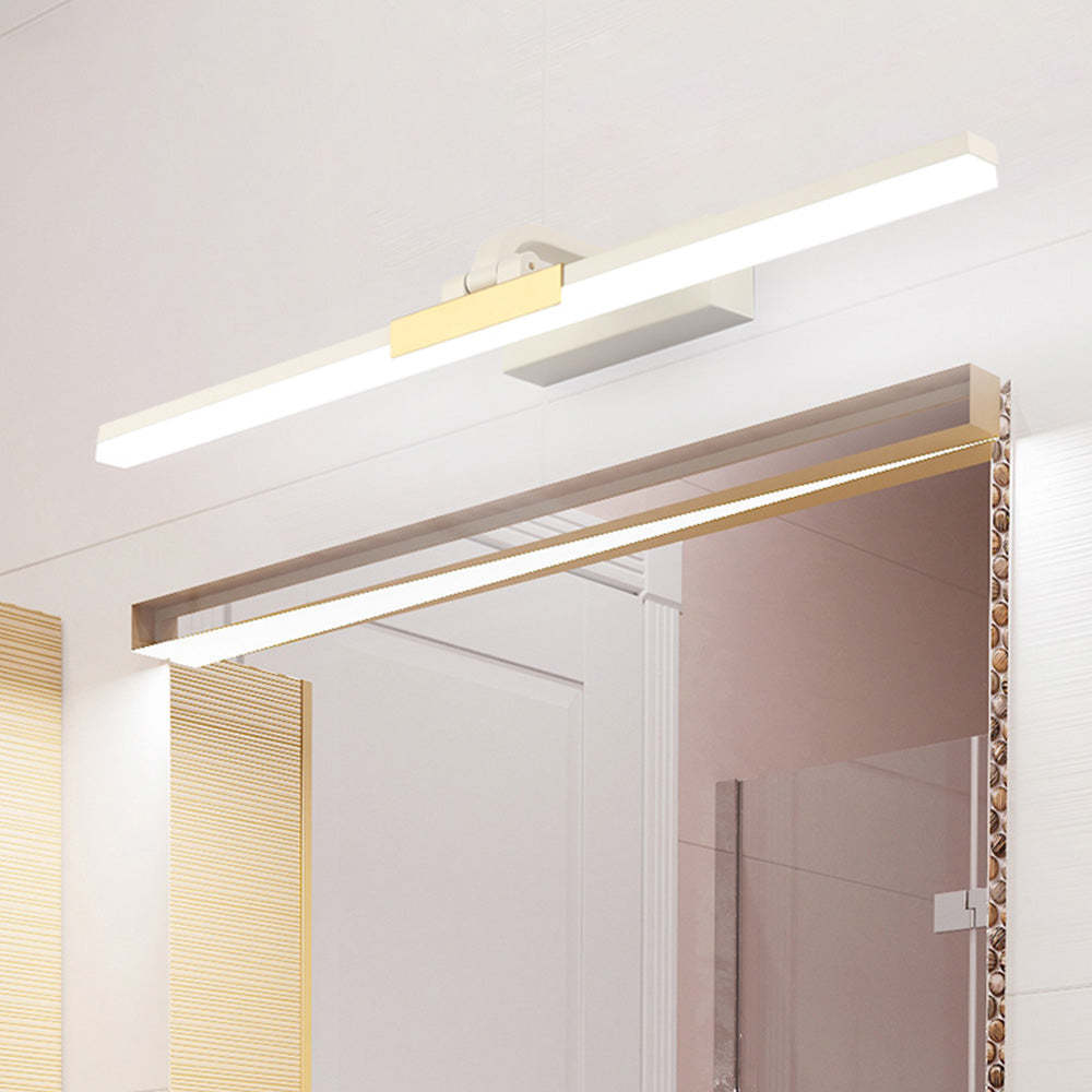 Modern Edge Vanity Wall Lamp above mirror, bathroom lighting