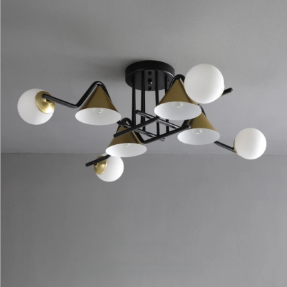 Weiss Design LED Flush Mount Ceiling Light Bedroom/Living Room