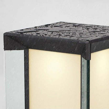 Orr Cuboid Solar Lamp: Waterproof outdoor lighting
