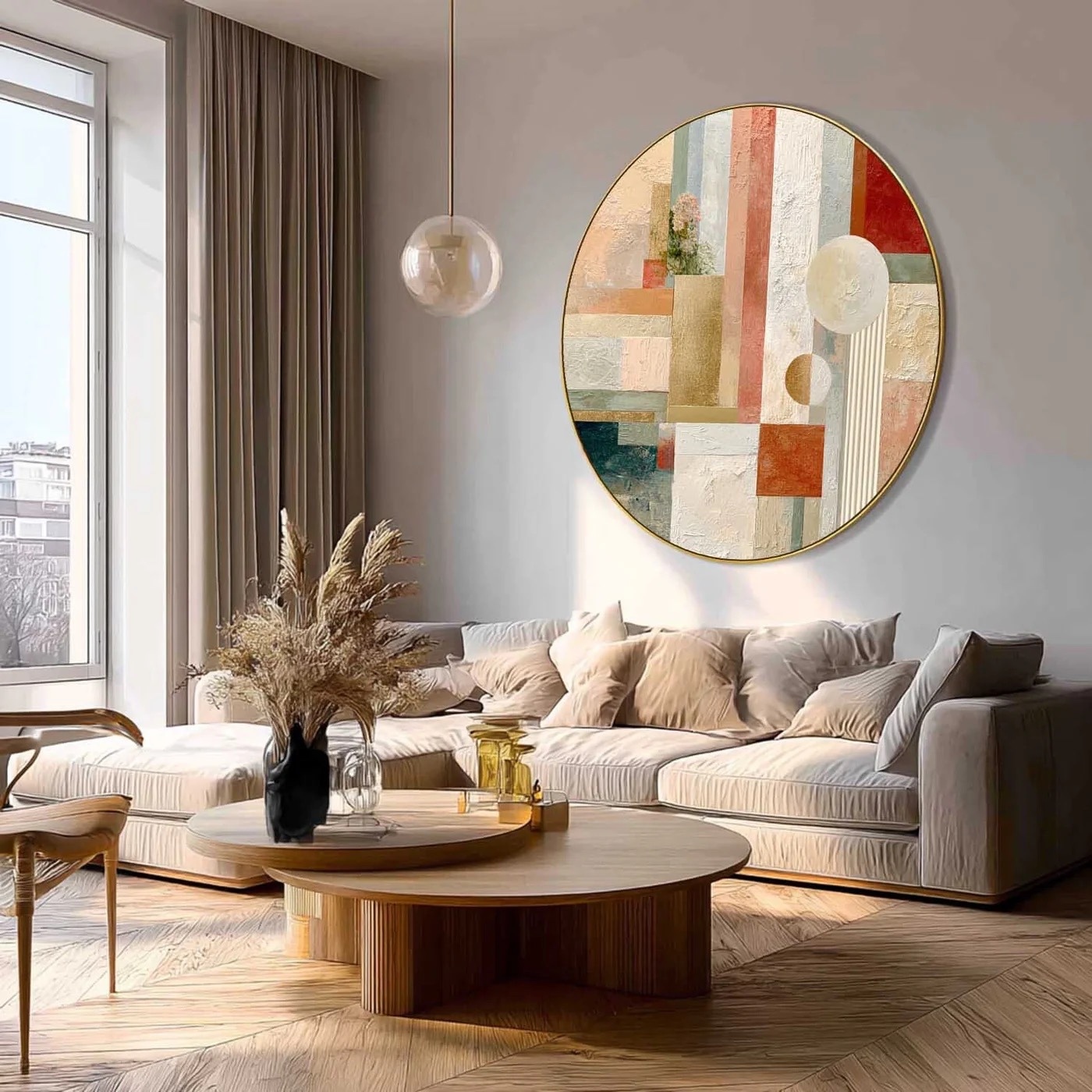 Round Wall Art #MS286