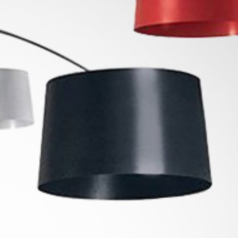 Eryn Floor Lamp shade in black, red and white