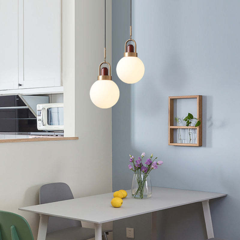 Hailie Modern LED Pendant Lights over dining table