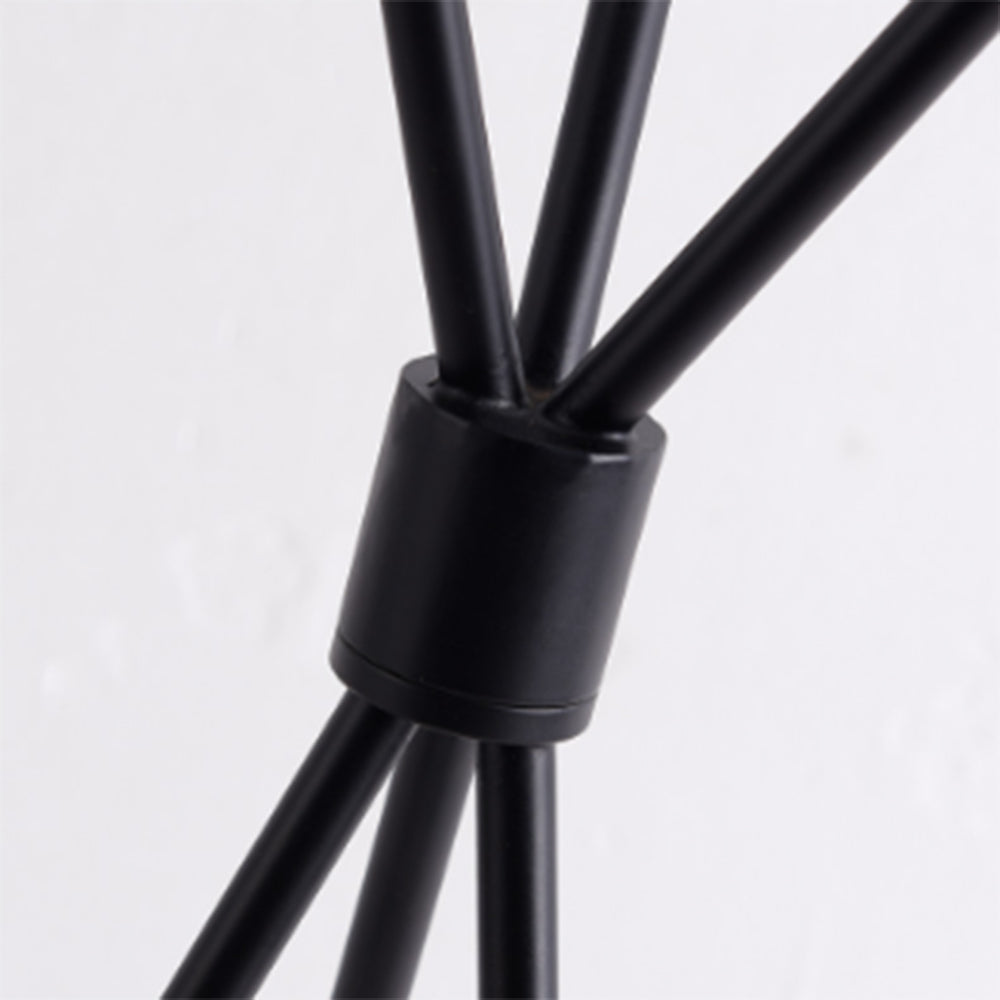 Valentina Tripod Floor Lamp/Table Lamp, Metal/Acrylic