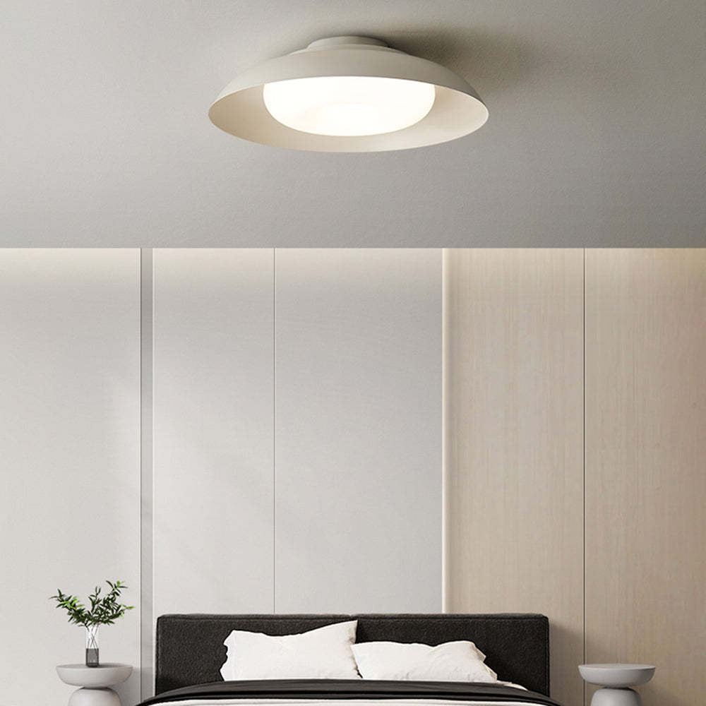 Nordic style ceiling light in modern bedroom