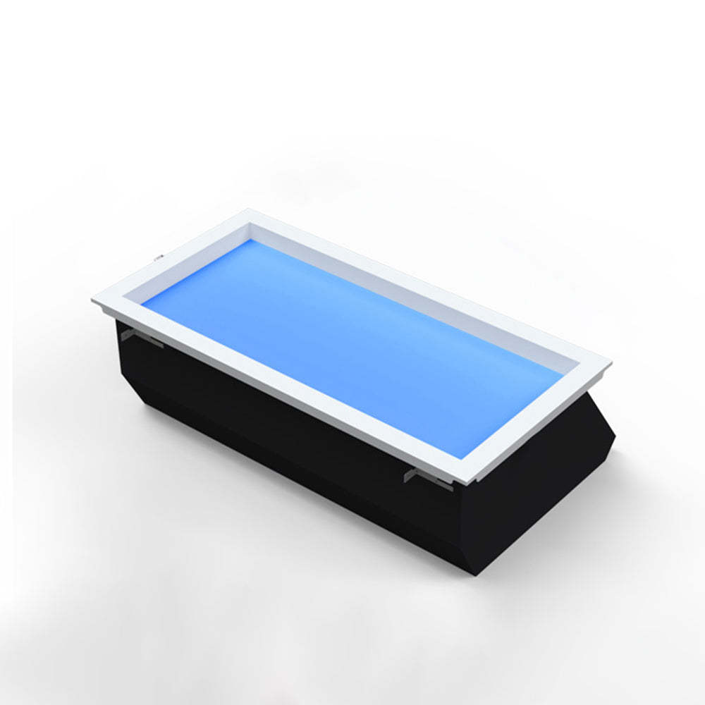 Edge LED Flush Mount Ceiling Light - Sky Blue