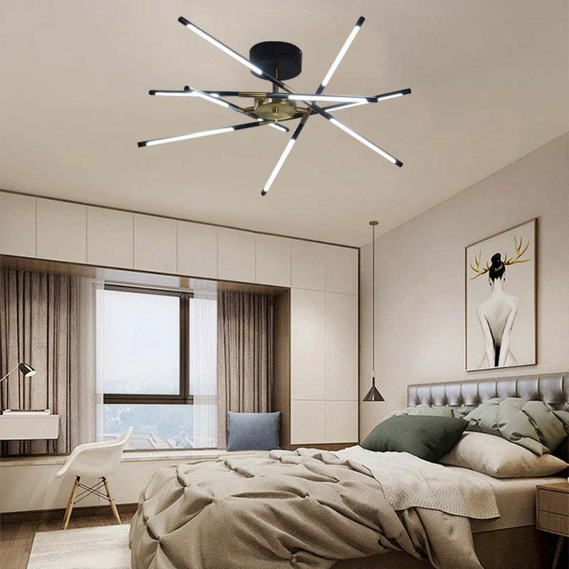 Edge Ceiling Light in Modern Bedroom Interior