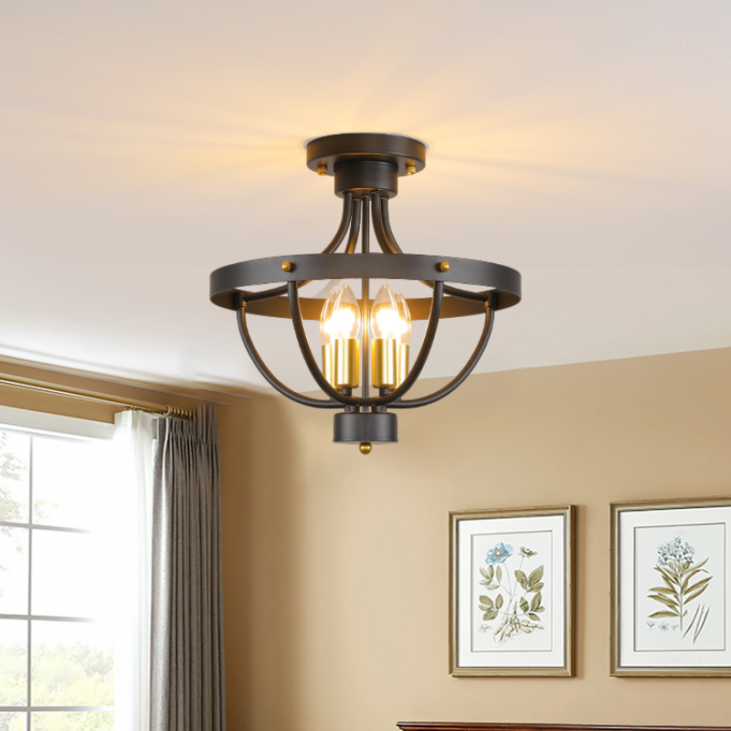 Matte metal Alessio pendant light for dining room lighting