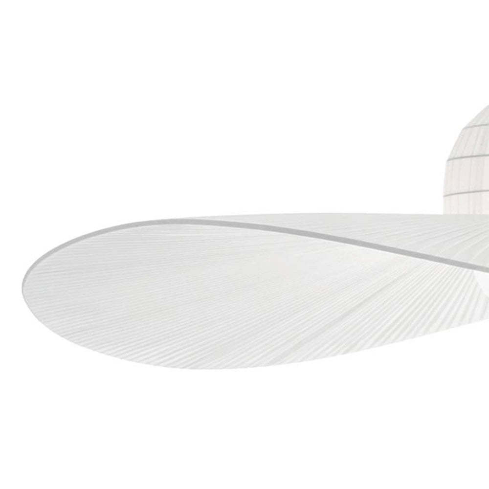 Renée pendant light - close-up of Tyvek shade