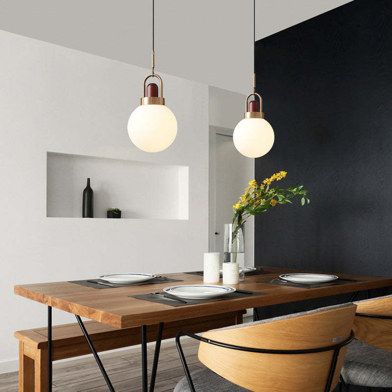 Hailie LED Pendant Lights in Dining Room