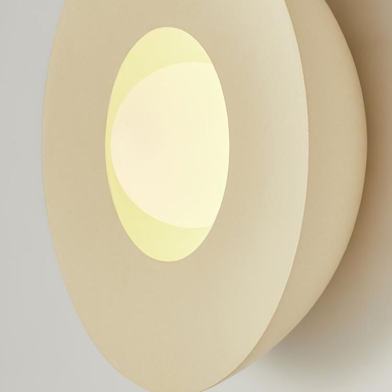 Modern milky coffee LED wall lamp - Bella style