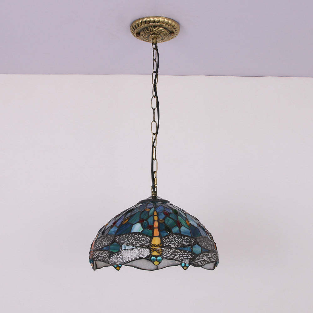 Eryn Vintage Pendant Light - Dragonfly Design