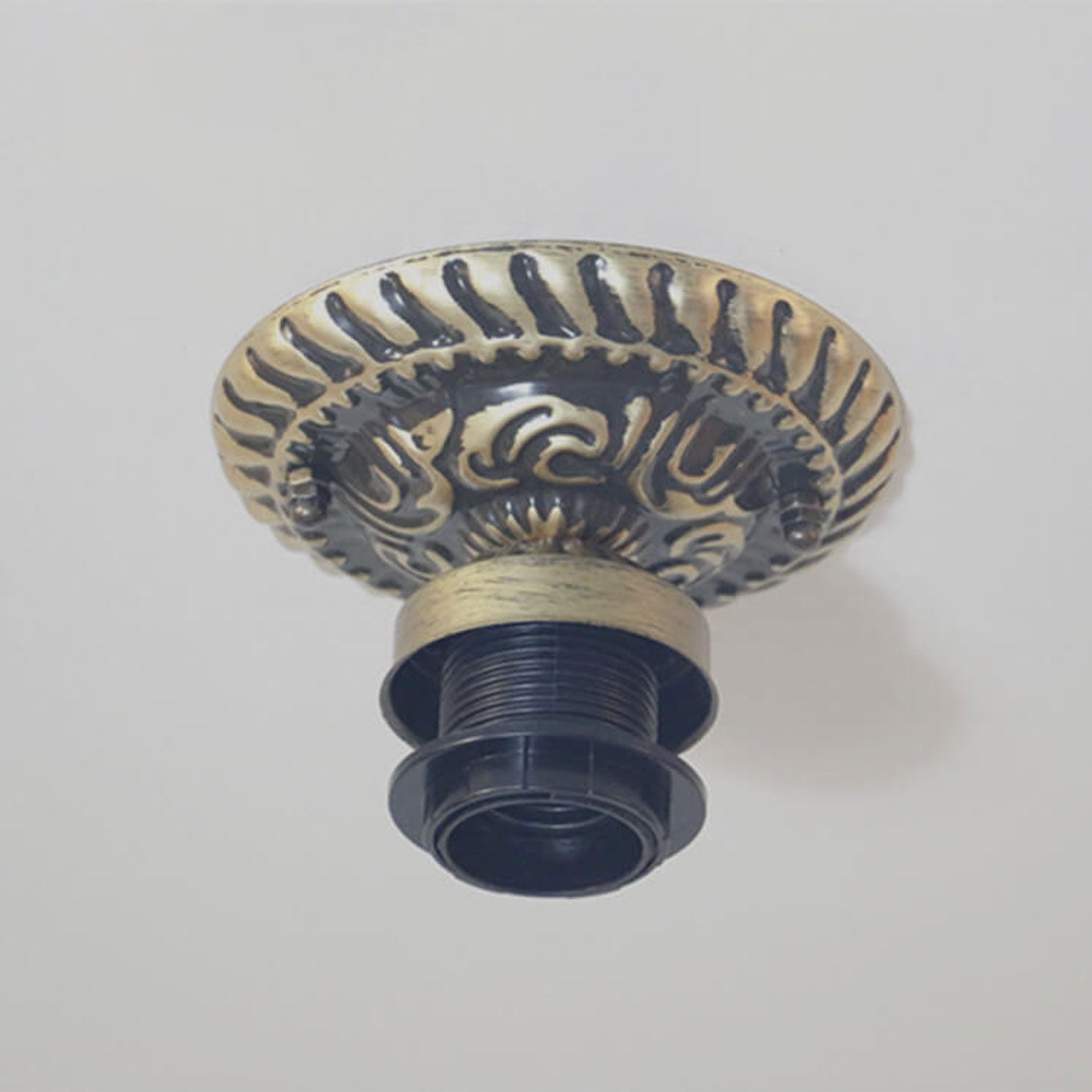Eryn Vintage Rose Bowl Ceiling Light fixture base