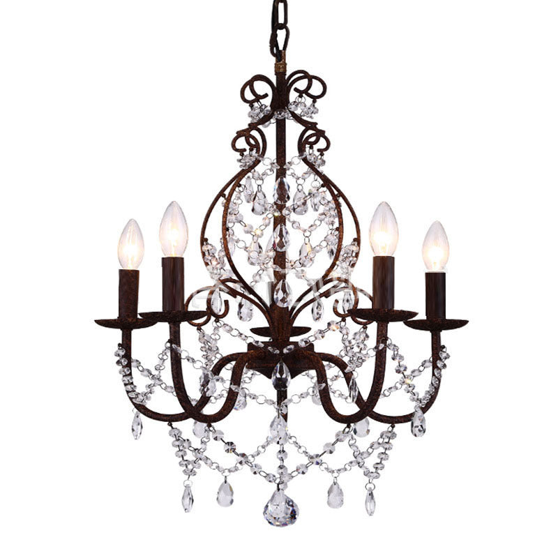 Crystal Chandelier for Dining Room: Elegant Lighting Fixture