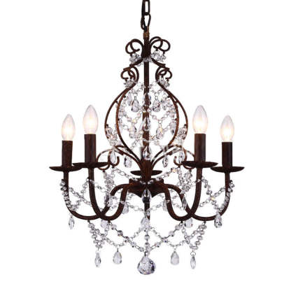 Crystal Chandelier for Dining Room: Elegant Lighting Fixture