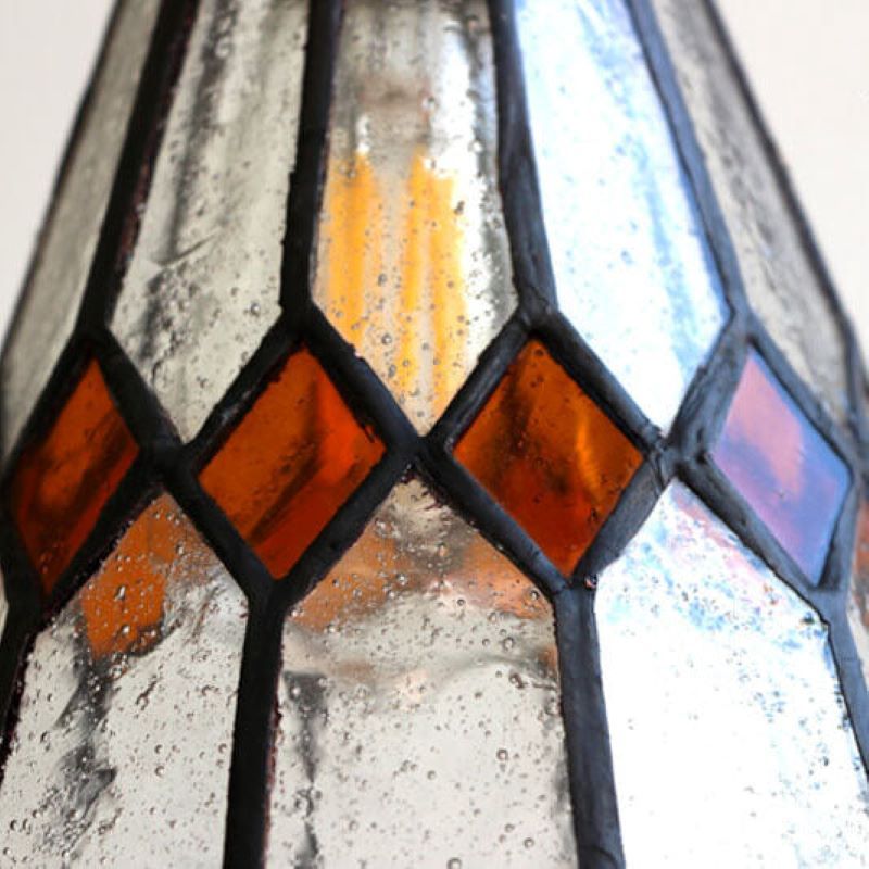 Eryn Vintage LED Pendant Light Detail - Glass Shade
