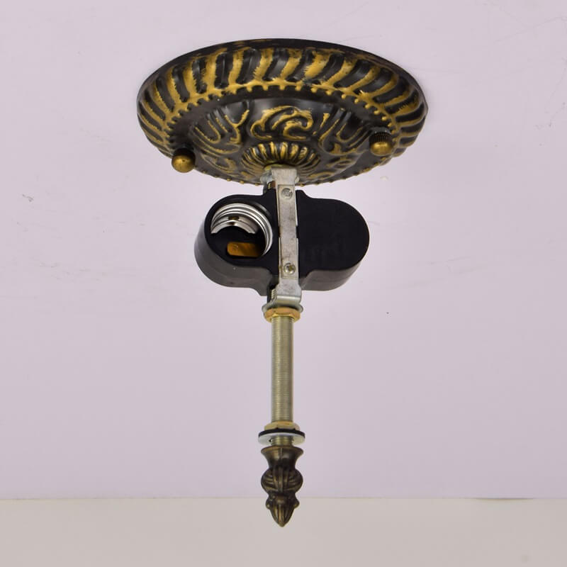 Eryn Vintage Ceiling Light Fixture Detail