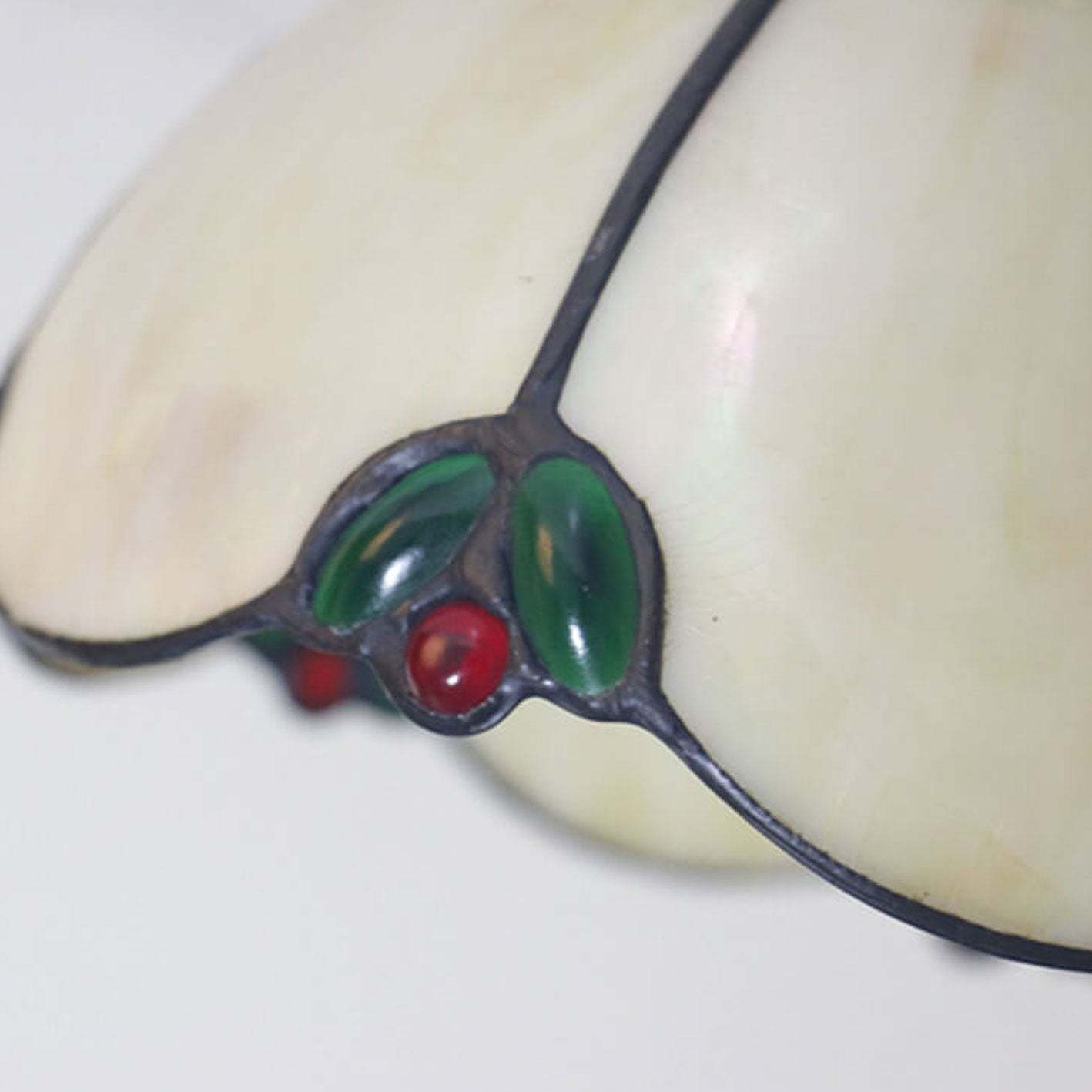 Eryn Vintage Ceiling Light Detail - Glass and Metal