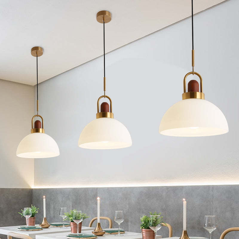 Hailie Modern LED Pendant Lights over dining table