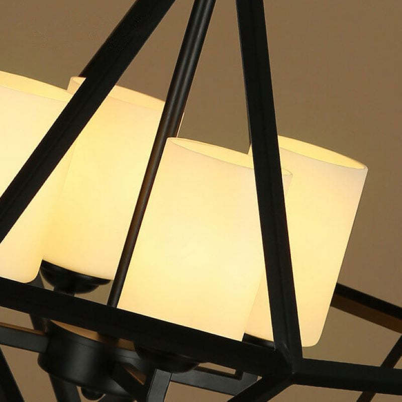 Alessio Black Industrial Pendant Lighting Fixture
