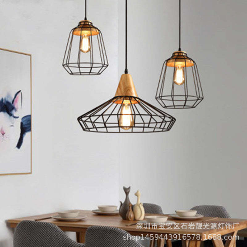 Alessio pendant lights: Industrial style lighting for dining room.