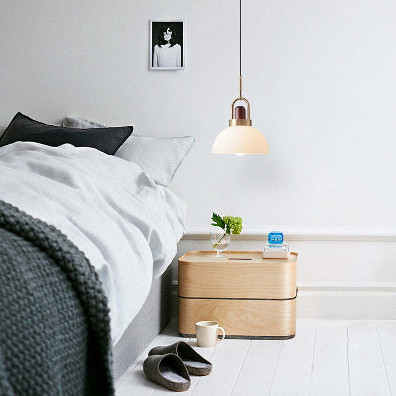 Hailie LED Pendant Light in Bedroom