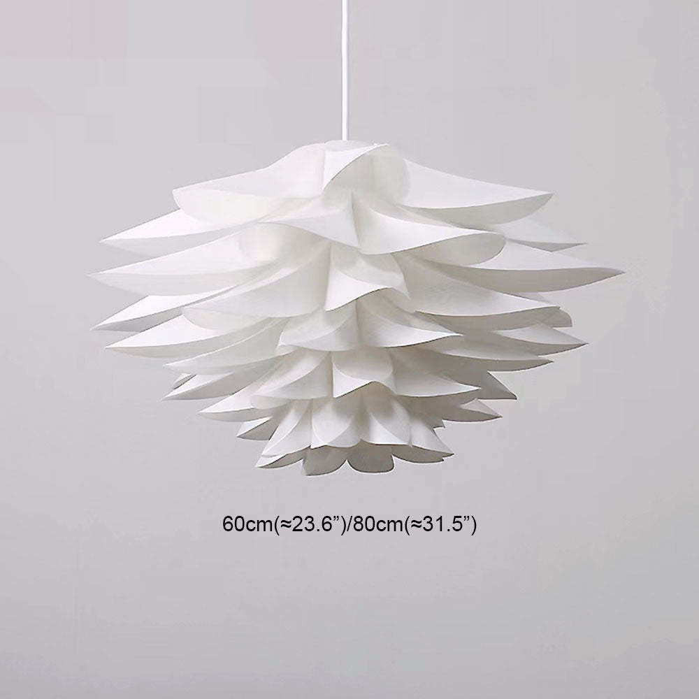 Bella Lotus Pendant Light. Nordic style lamp, 60-80cm diameter.