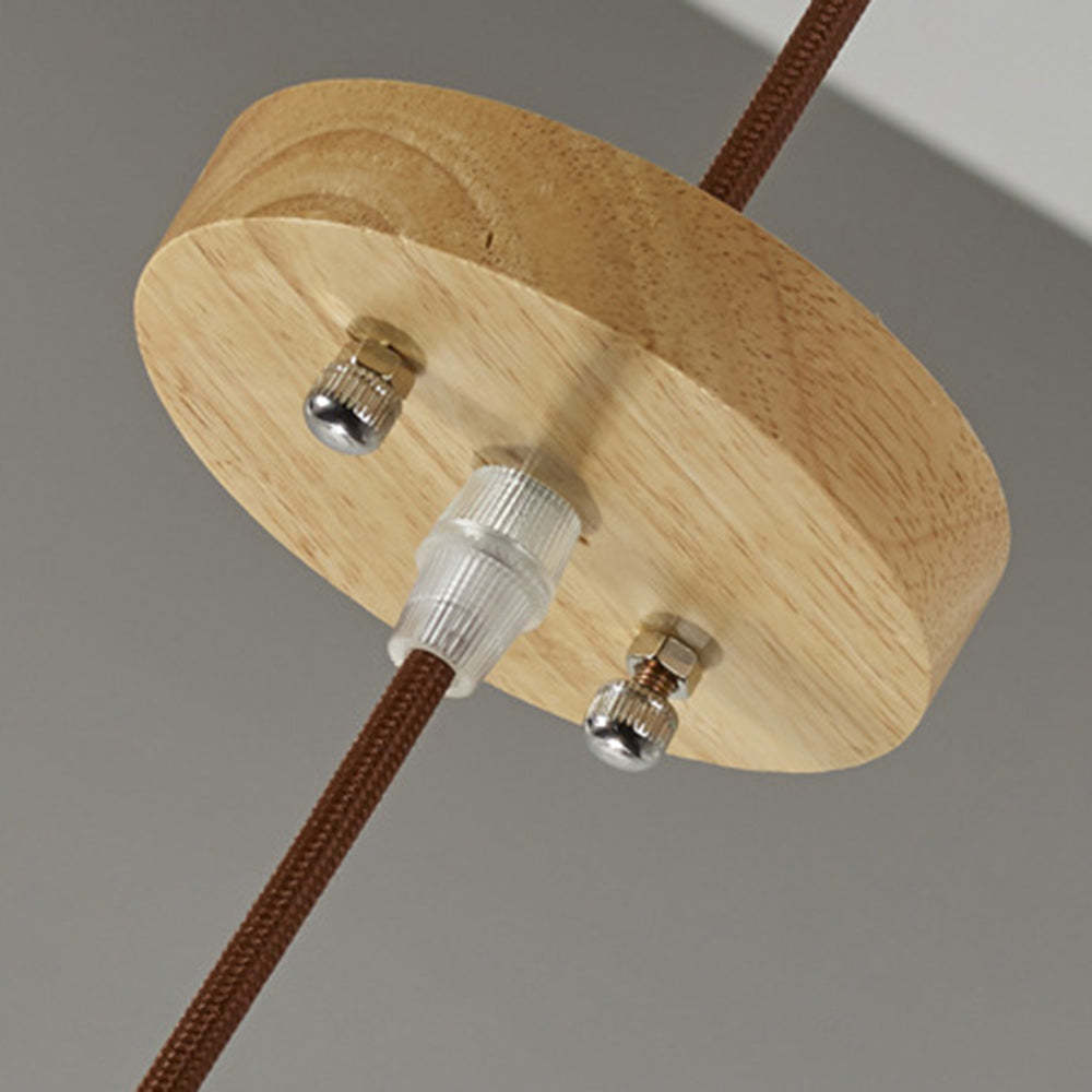 Ozawa pendant light ceiling mount detail.
