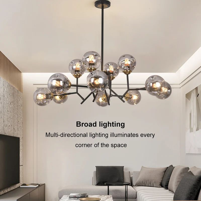 Valentina Pendant Light - Broad lighting for living room