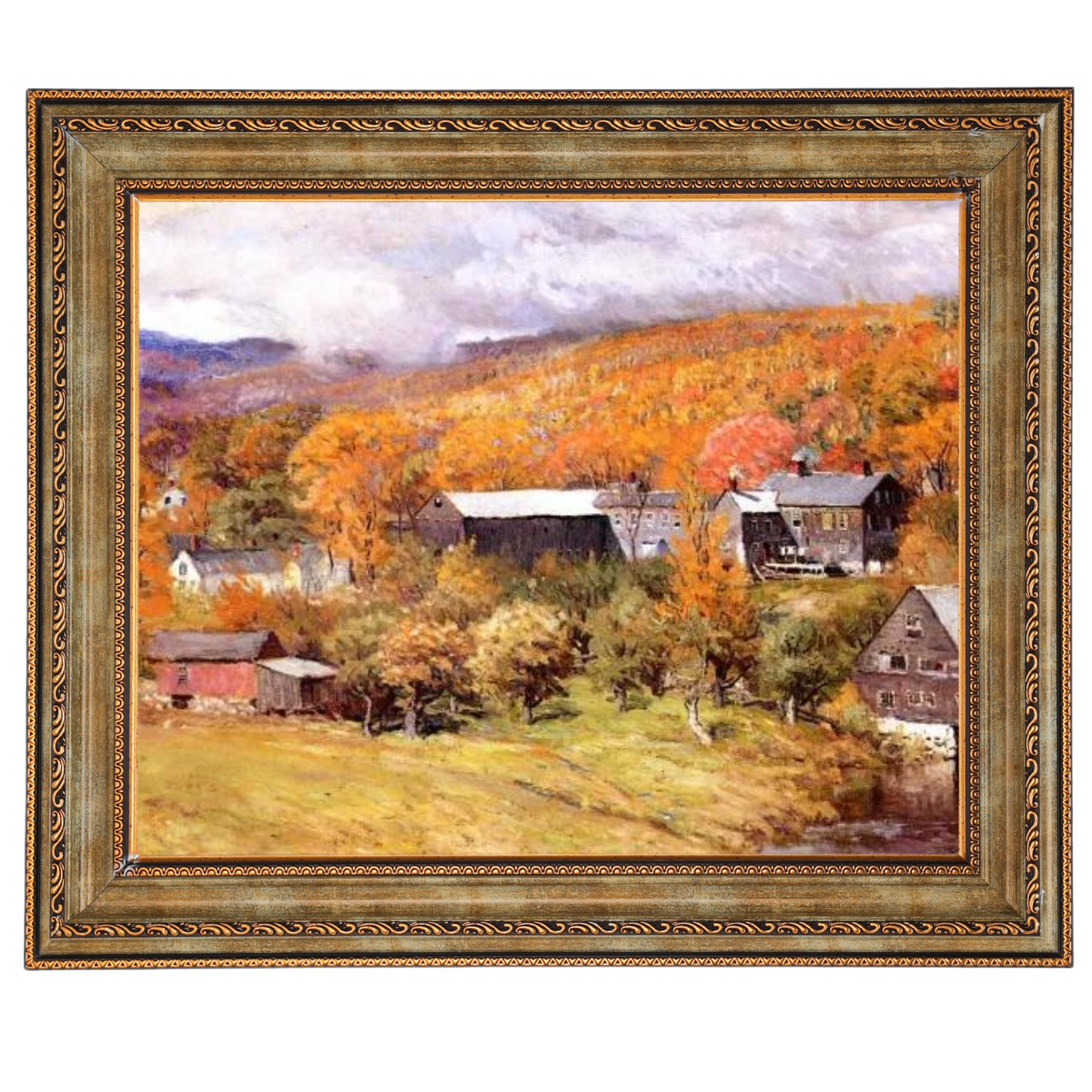 Ogunquit, Maine Autumn Landscape Painting