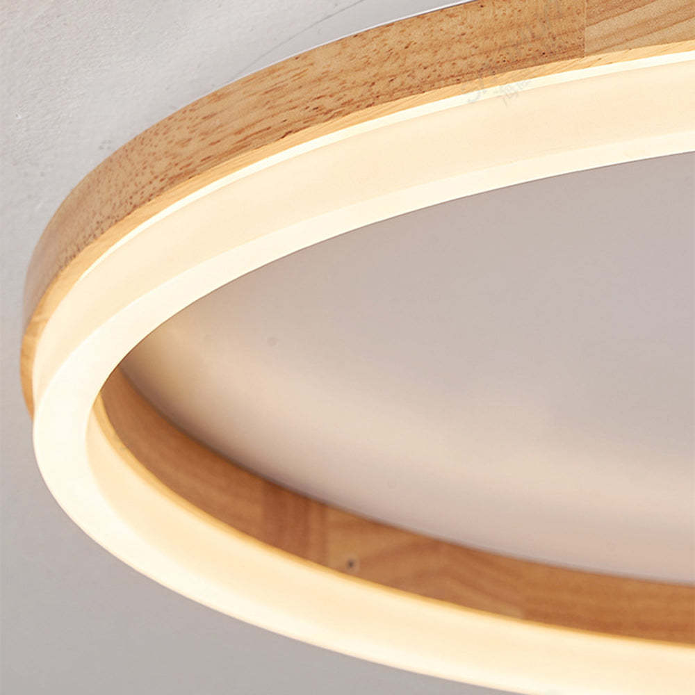 Ozawa Wood Ceiling Light - Modern Flush Mount