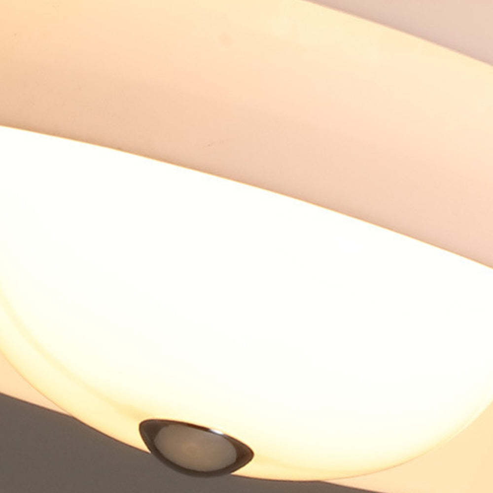 Bauhaus Nordic Pendant Light detail, lit